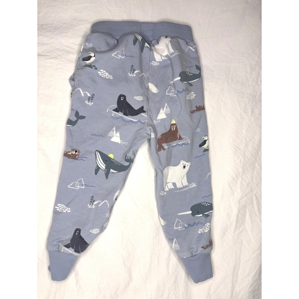Little Sleepies Bamboo Jogger‎ Pants Cozy Lounge Play Soft Everyday Size 18-24M - Picture 3 of 4
